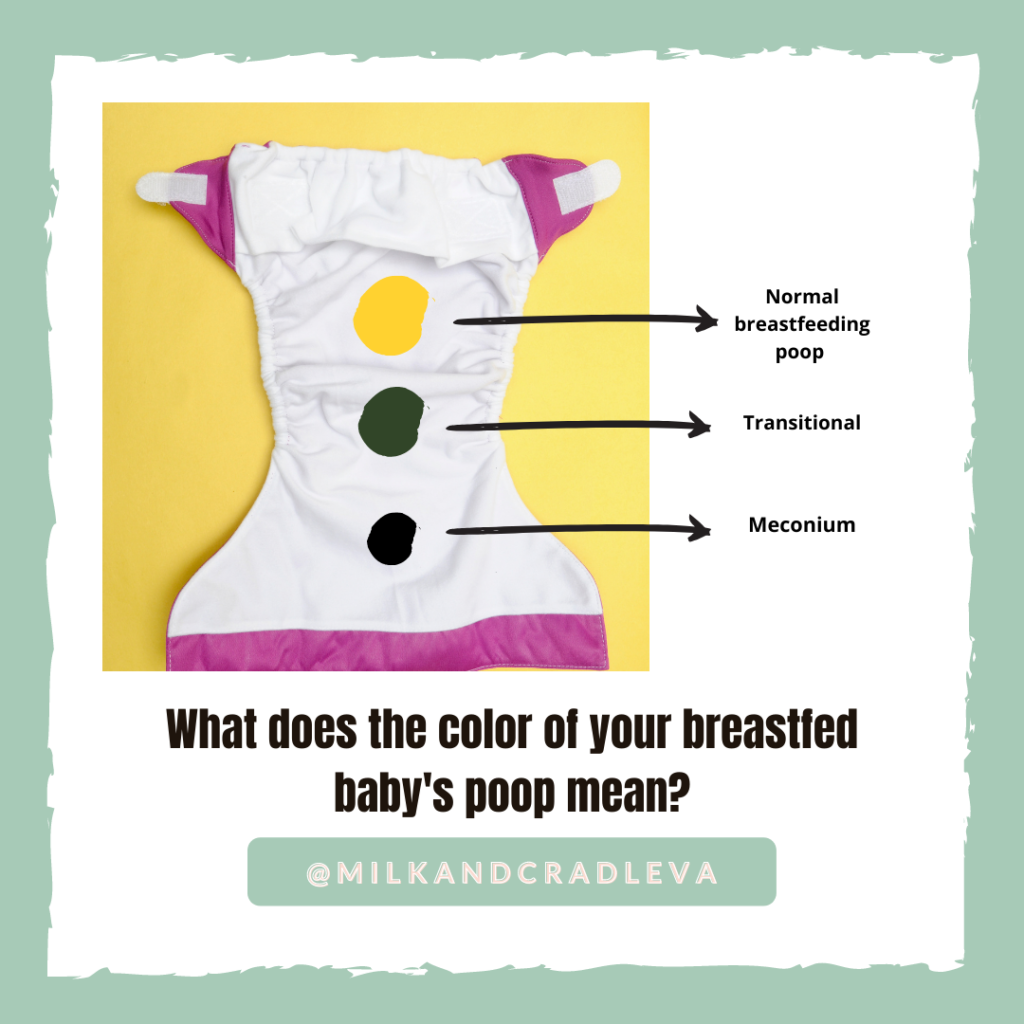 breastfed baby poop color